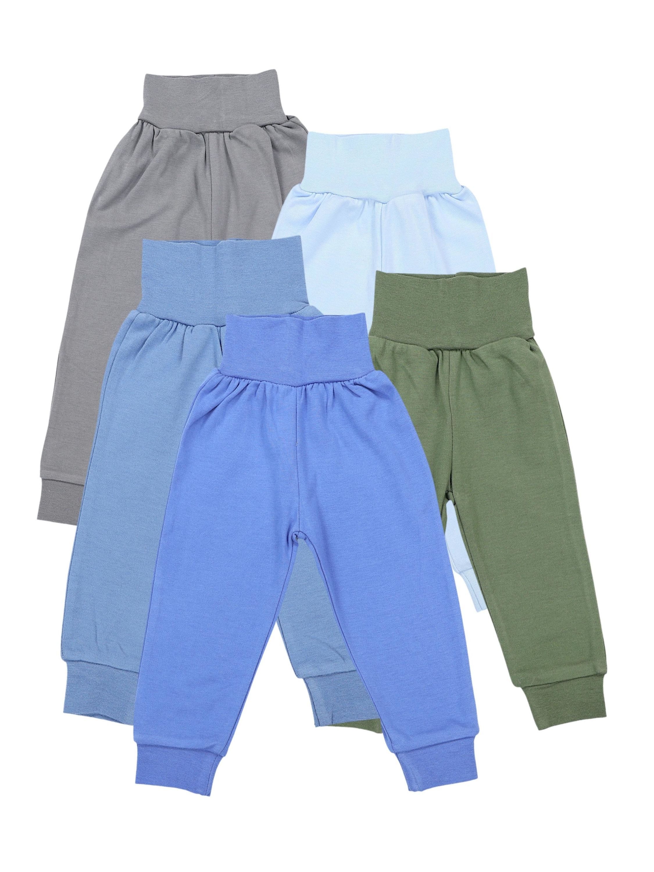 TupTam Pumphose Pumphose Baby 5er Pack Jungen – Bequeme Baby Hose aus Baumwolle