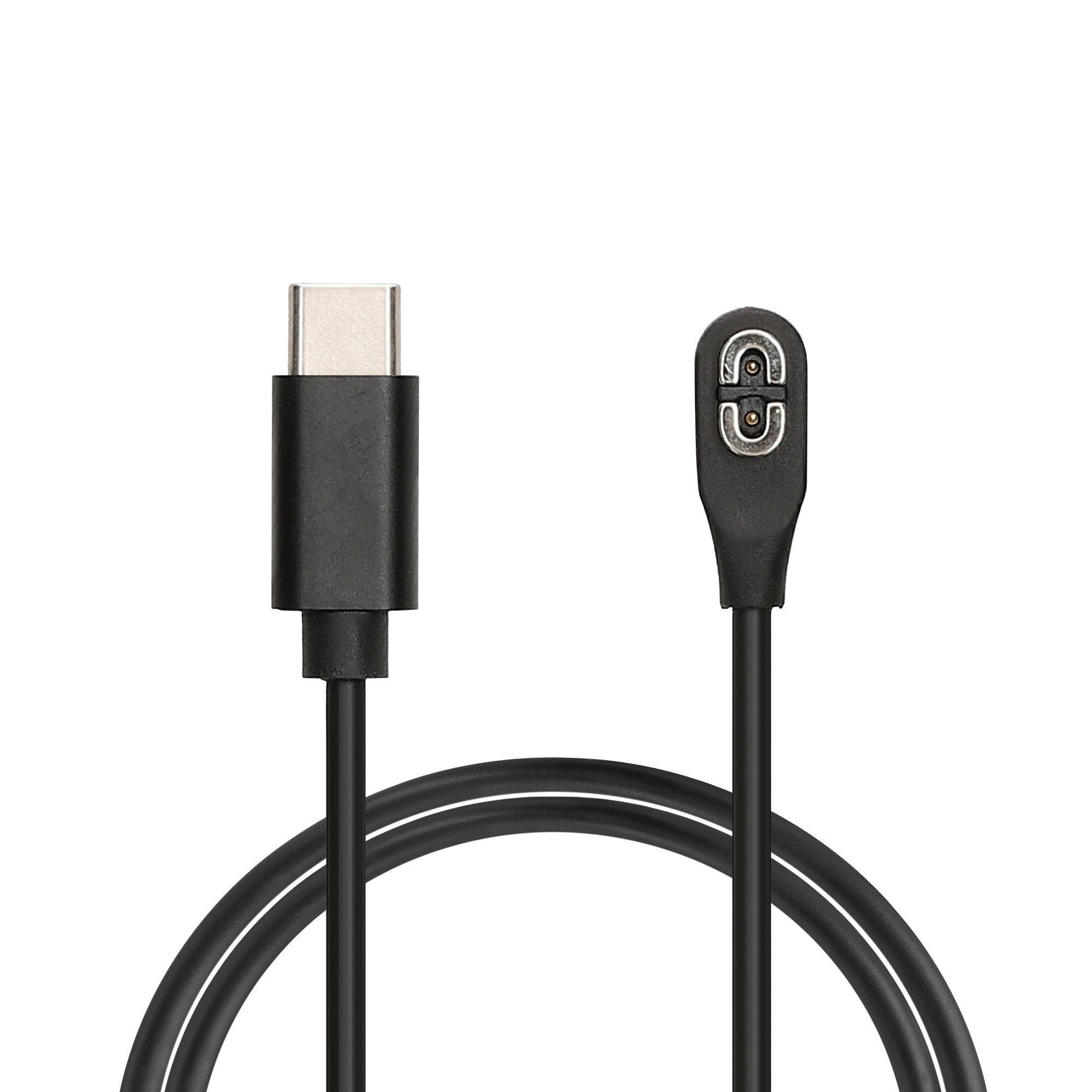 kwmobile Smartwatch USB-C Kabel für Shokz Aeropex AS800 / OpenRun / OpenRun Pro USB-Ladegerät (1-tlg., USB-C Ladekabel für Smartwatch Aufladekabel Fitnesstracker Ersatzkabel)