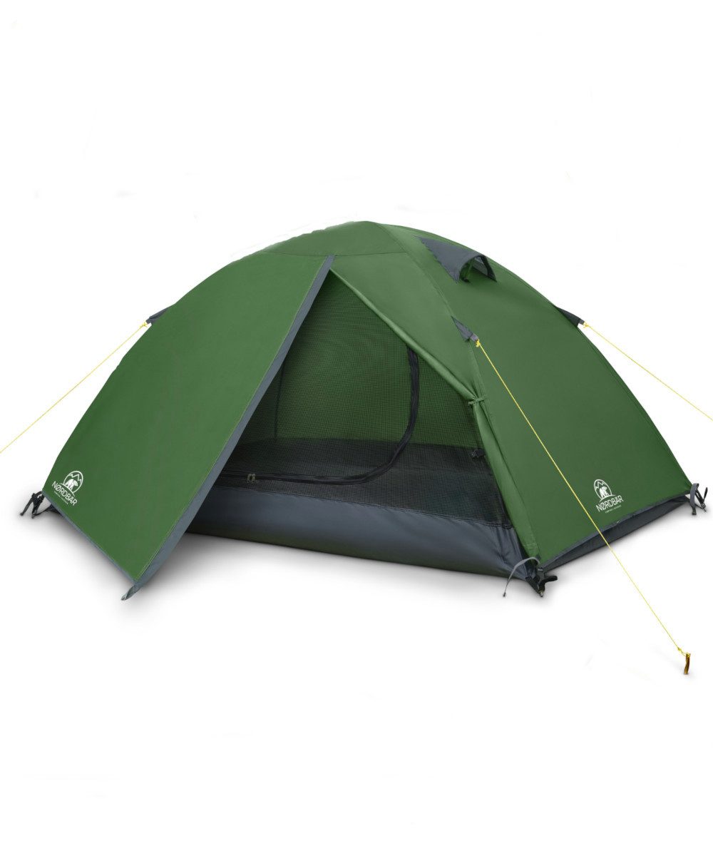 Kuppelzelt NORDBÄR® Zelt 1-2 Personen Zelt ultraleicht & wasserdicht