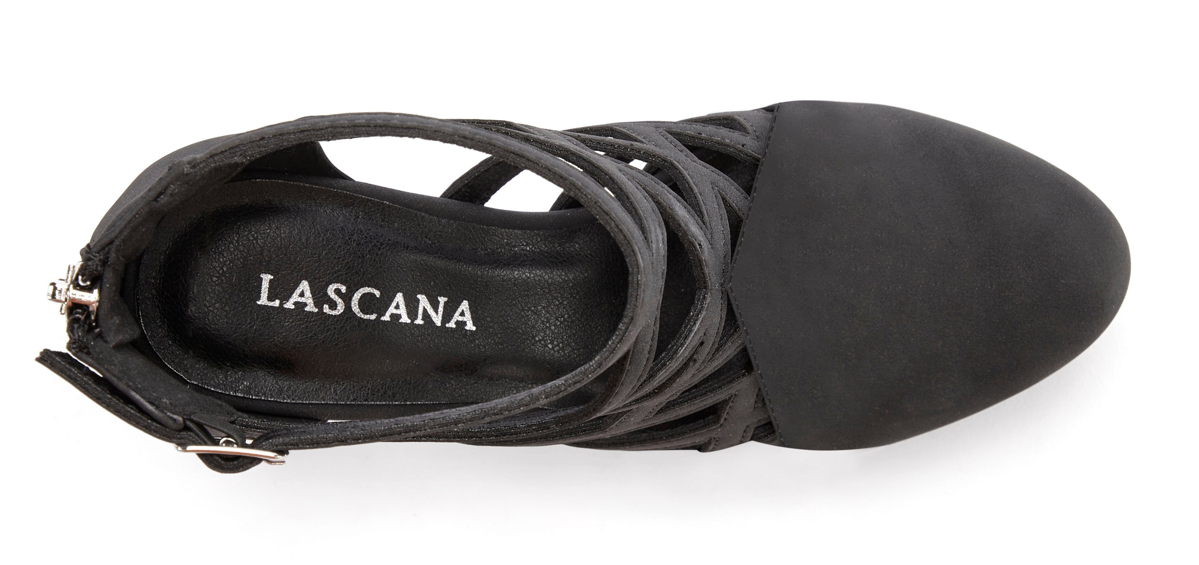 LASCANA Stiefelette Stiefel, Boots mit Cut-Outs VEGAN