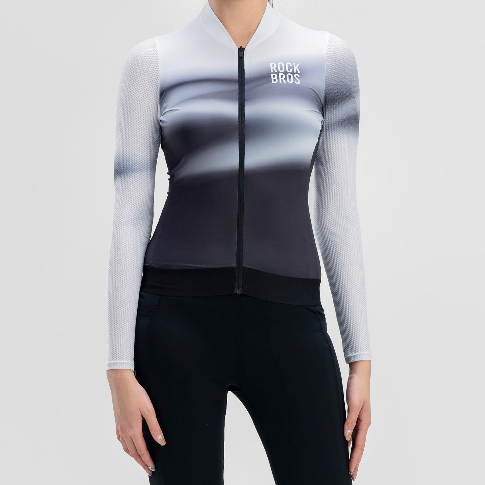 ROCKBROS Radtrikot Damen Langarm Atmungsaktives, schnelltrocknendes Rennrad günstig online kaufen