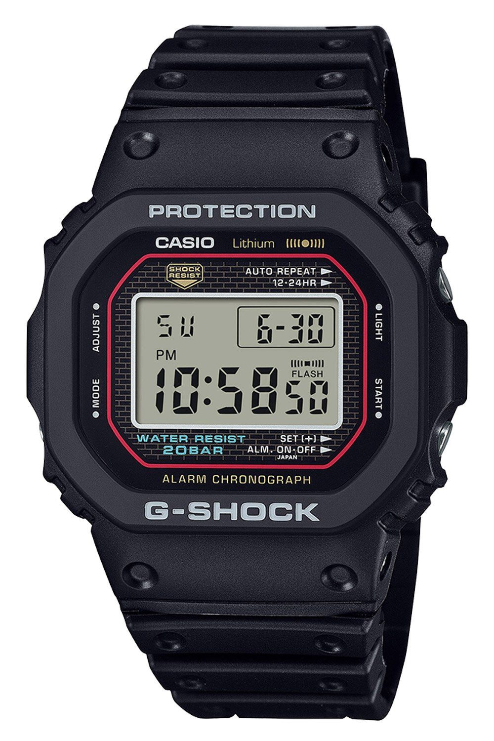 CASIO G-SHOCK Digitaluhr G-Shock Origin Schwarz