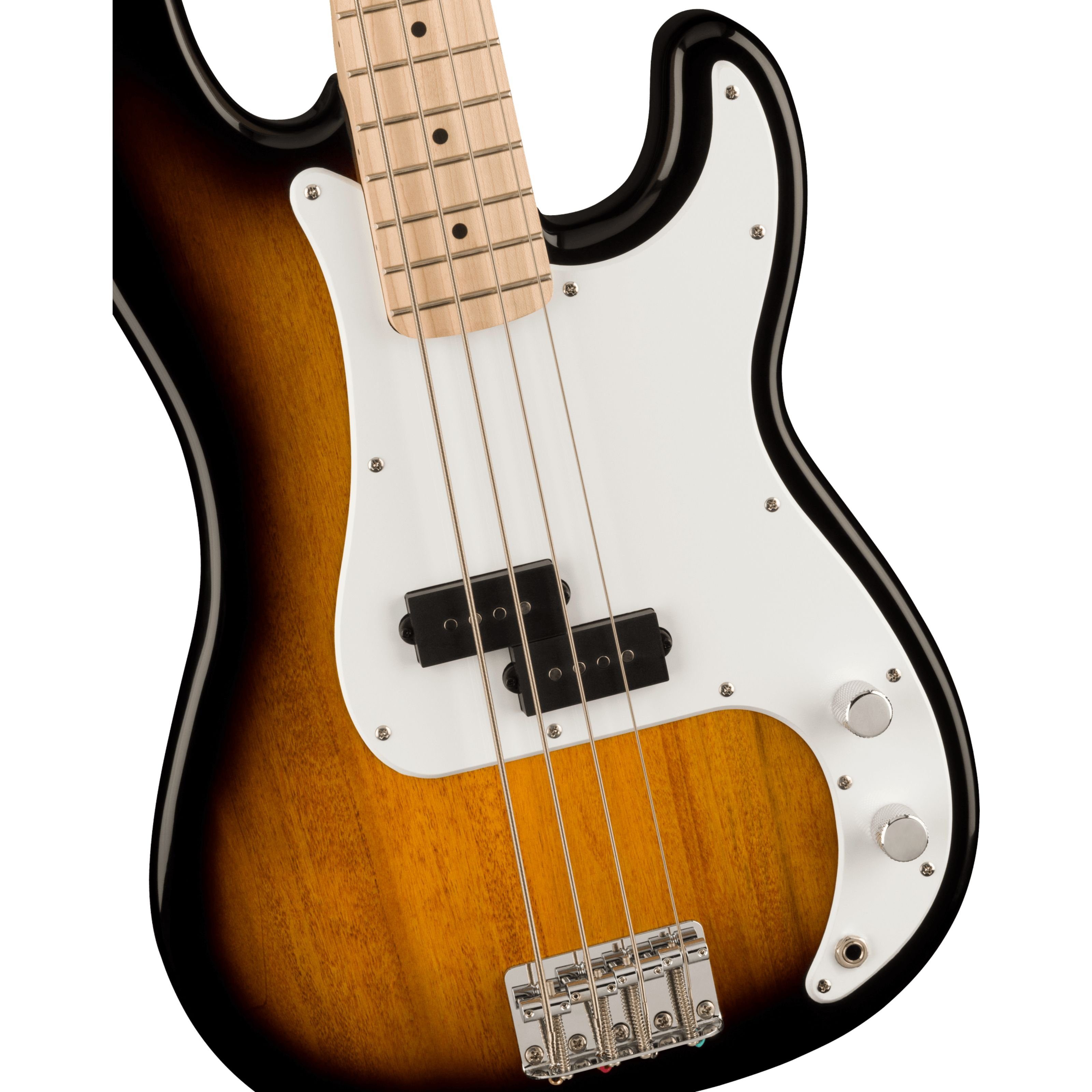 Squier E-Bass, E-Bässe, 4-Saiter E-Bässe, Sonic P-Bass MN 2-Color Sunburst - E-Bass