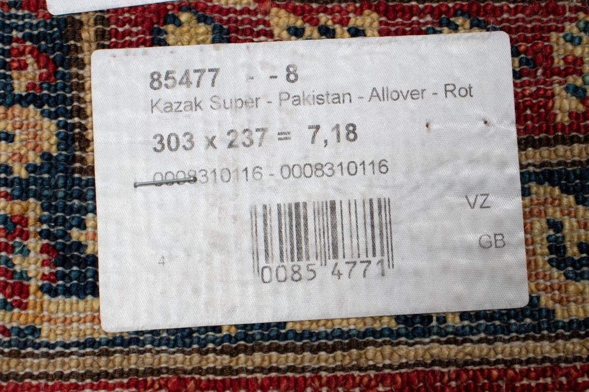 Orientteppich 5 Nain Kazak Super Orientteppich, Trading, 236x304 mm Handgeknüpfter rechteckig, Höhe: