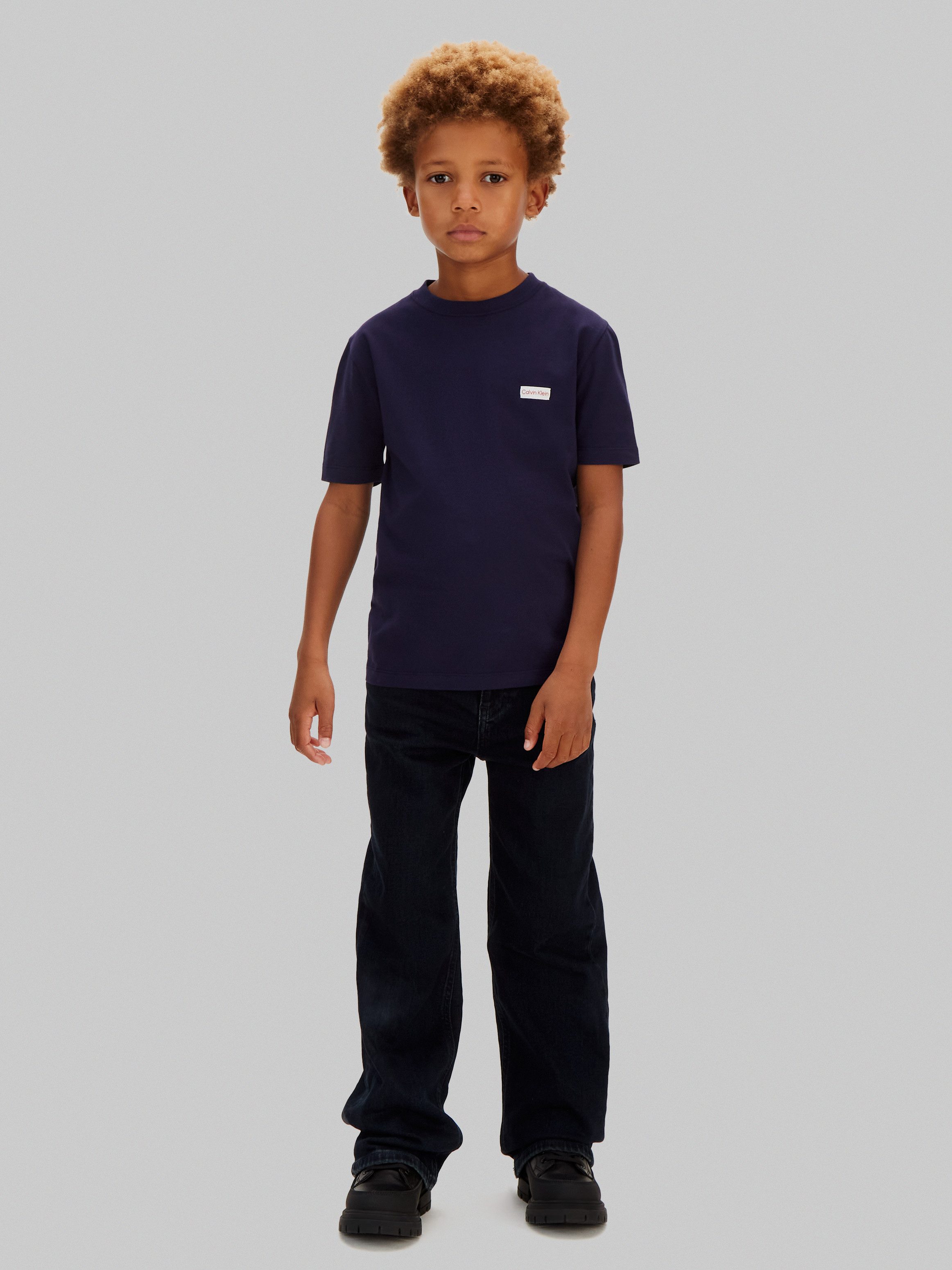 Calvin Klein Jeans T-Shirt LOGO LABEL T-SHIRT Regular fit für Kinder, mit Logoschriftzug