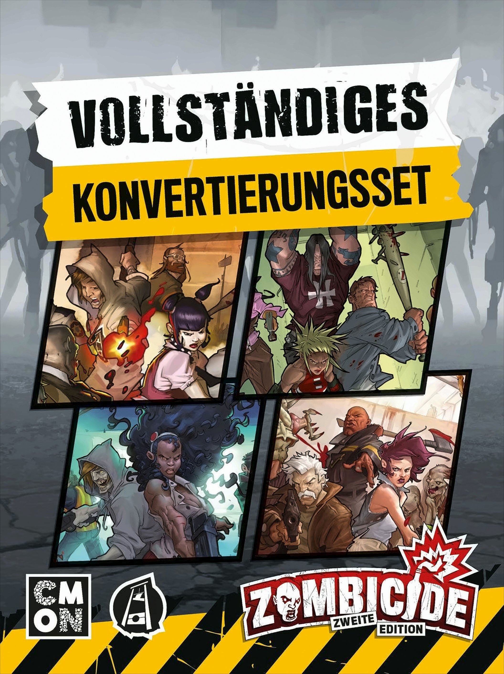 Spiel CMON - Zombicide 2. Edition - Vollständiges Konvertierungsset