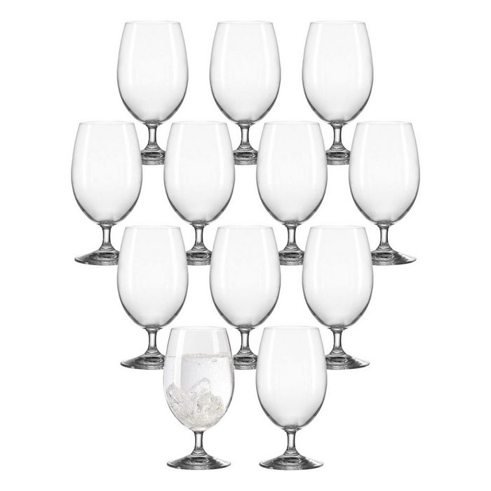 LEONARDO Glas DAILY Wasserglas 370 ml 12er Set Glas