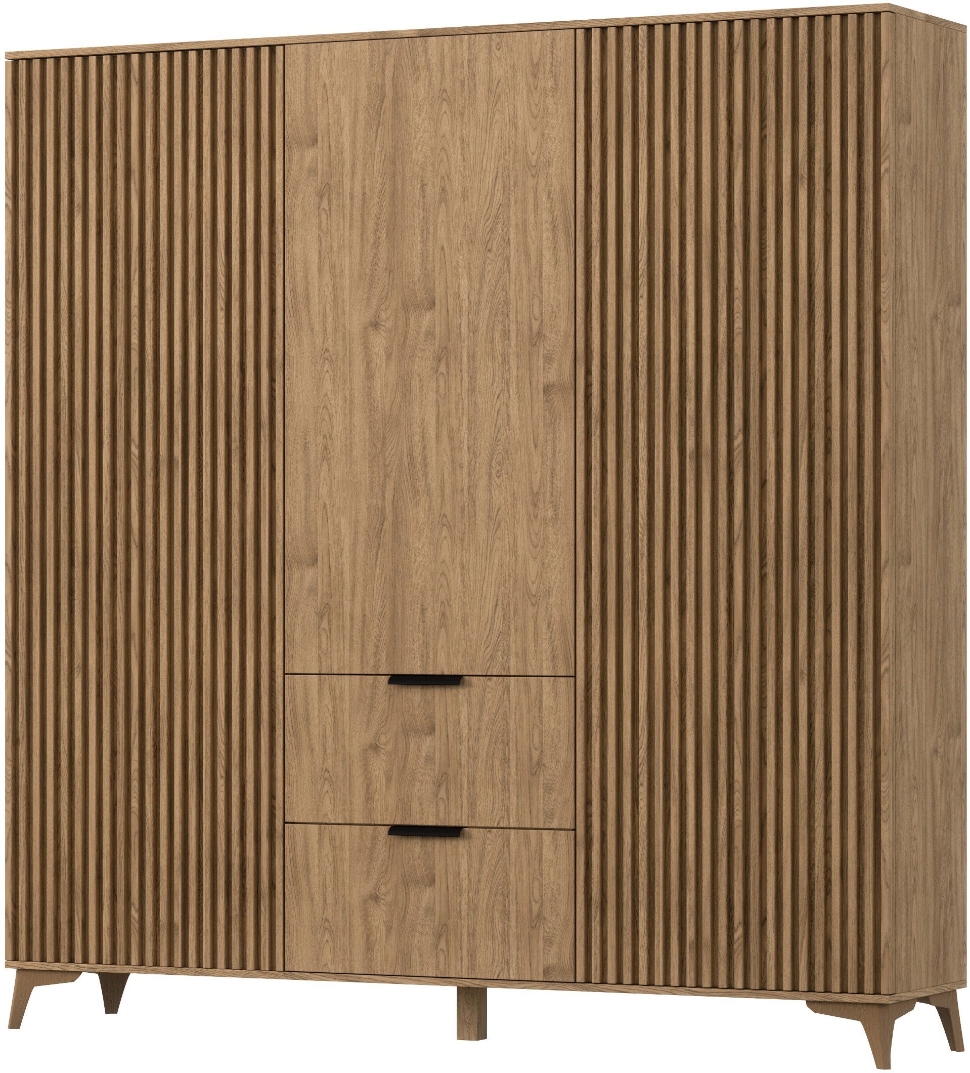 MOEBLO Kleiderschrank Entia (Kleiderschrank 2-türig Schrank günstig online kaufen