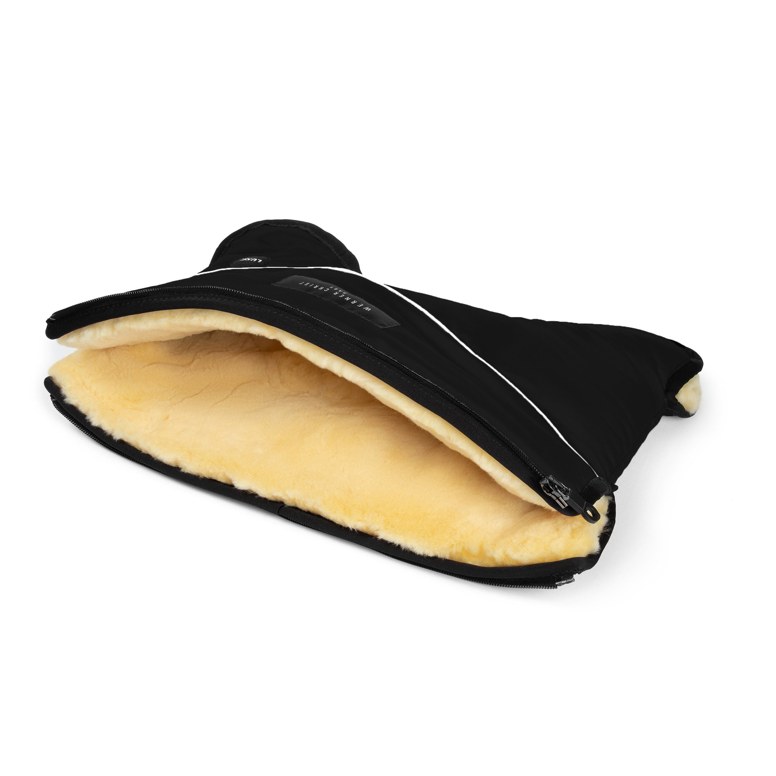 Werner Christ Baby Fäustlinge MOFFY LUXE MUFF mit vollfelligem Innenteil