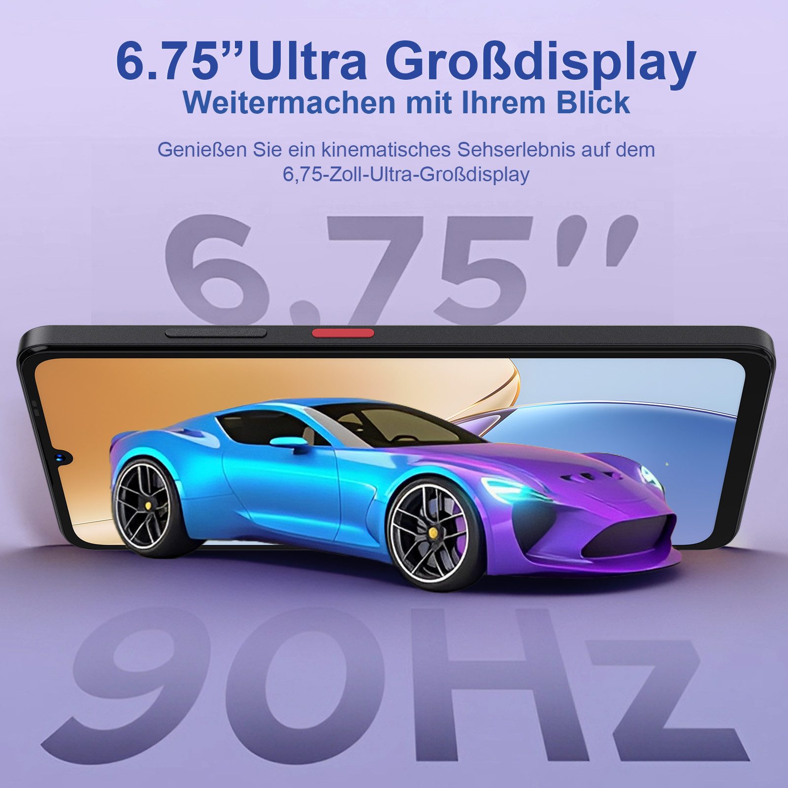 ZTE Blade A56 Smartphone (17,14 cm/6,75 Zoll, 64 GB Speicherplatz, 13 MP Kamera)