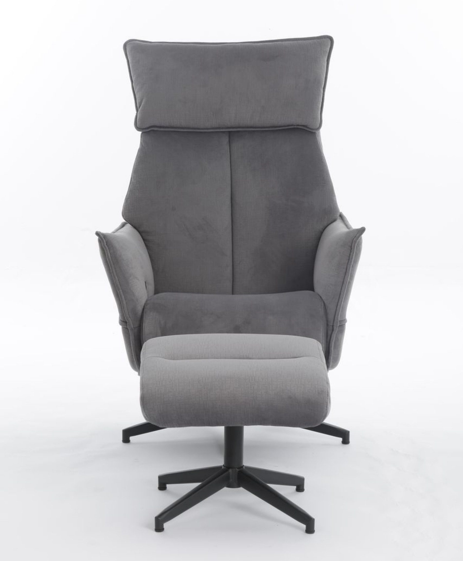 Happy Home Relaxsessel Fernsehsessel Stuhl Liegesessel Gepolsteter Relaxsessel mit Hocker