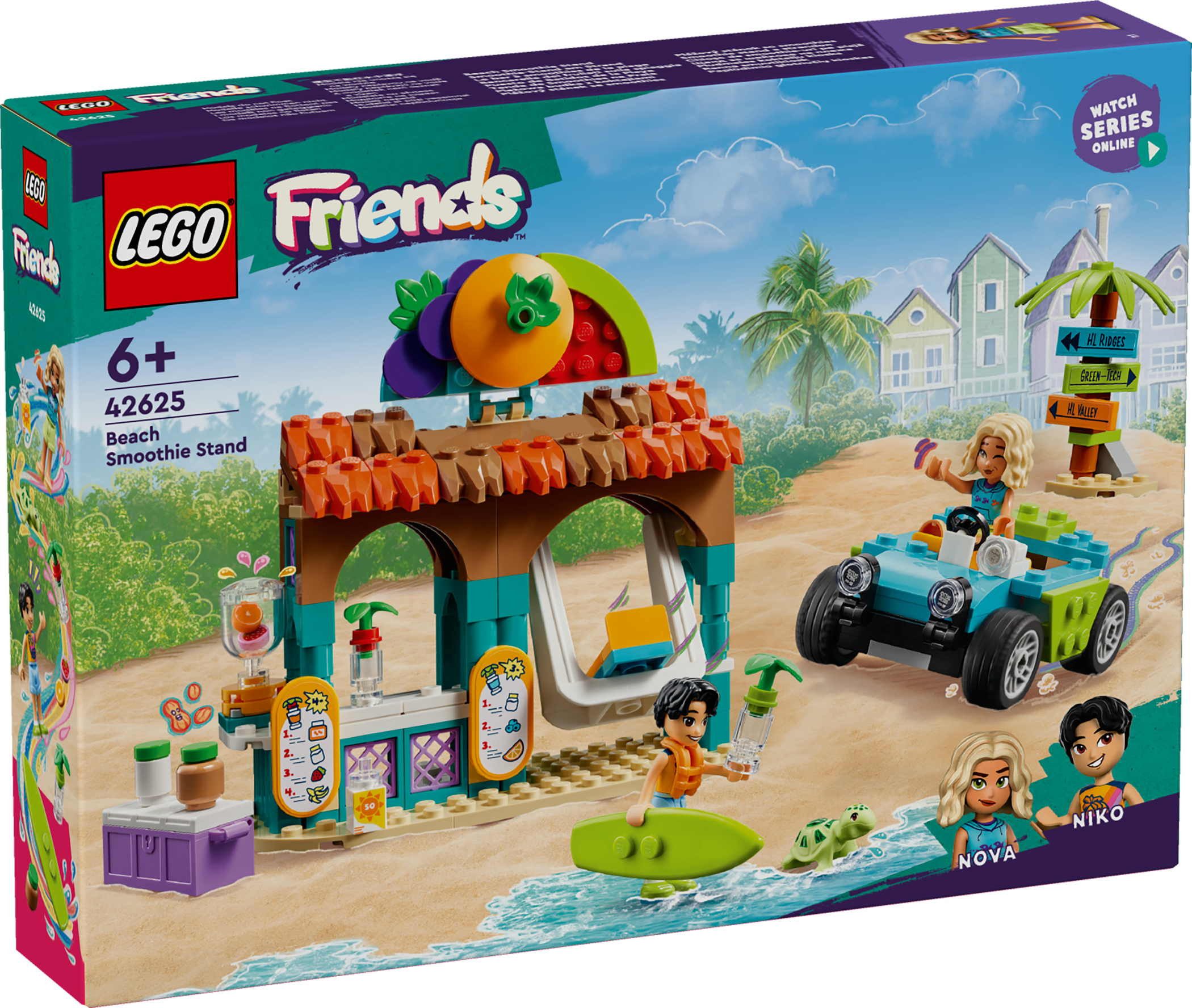 LEGO® Friends Smoothie-Stand am Strand 213 Teile 42625 Spielbausteine