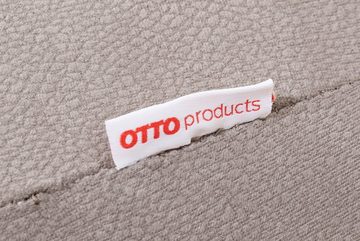 OTTO products Sitzbank Alessja (1-St), Breite 160 cm, Bezug aus Microfaser, Gestell aus Eiche Massivholz