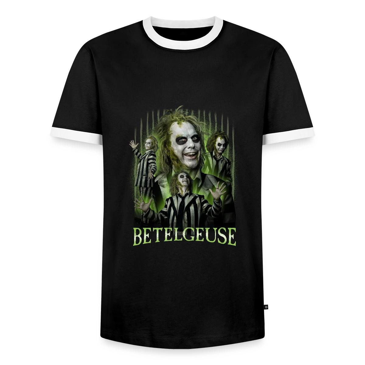 Spreadshirt T-Shirt Beetlejuice 2 Betelgeuse Cooles Design In Grün Männer Kontrast T-Shirt (1-tlg)