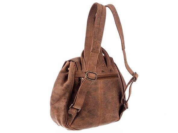 GreenLand Nature Cityrucksack Montenegro, mit praktischem Reißverschluss-Rückfach