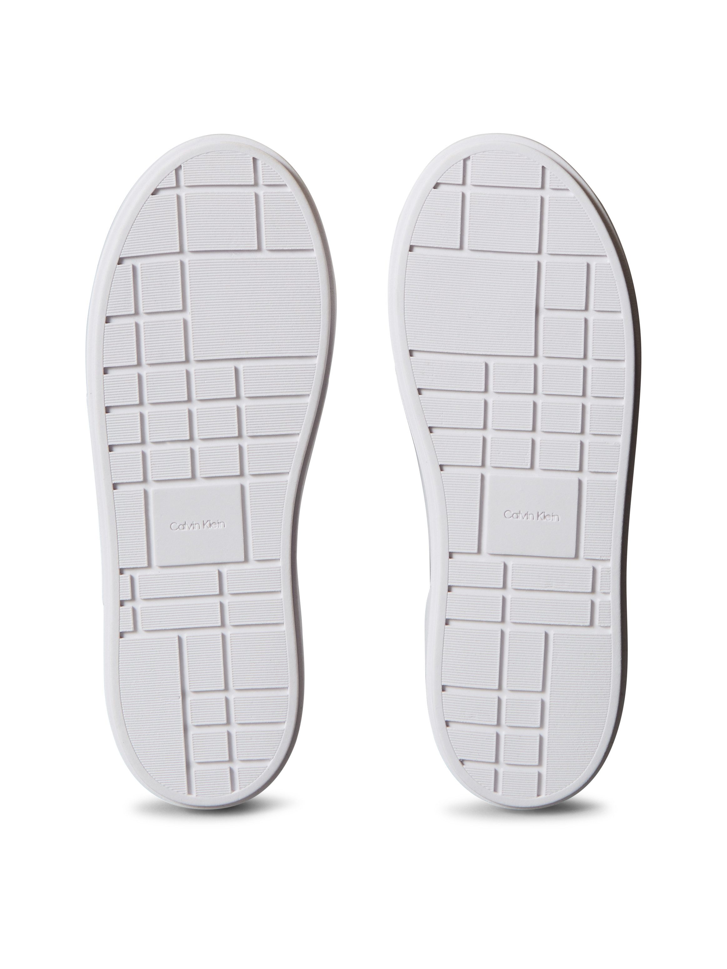 Calvin Klein Jeans FLATFORM LACE UP LTH MG Plateausneaker Schnürschuh, Halbschuh, Freizeitschuh mit CK-Logo