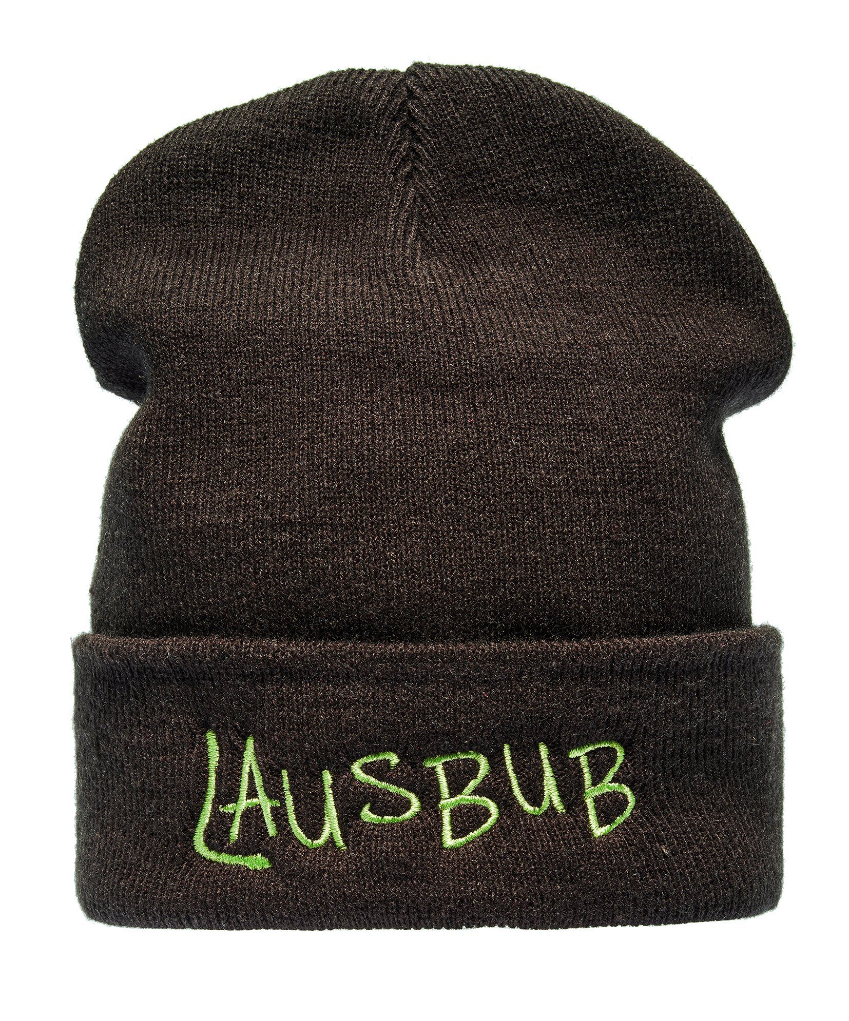 Beanie Strickmütze: "Lausbub" - Wintermütze Kinder