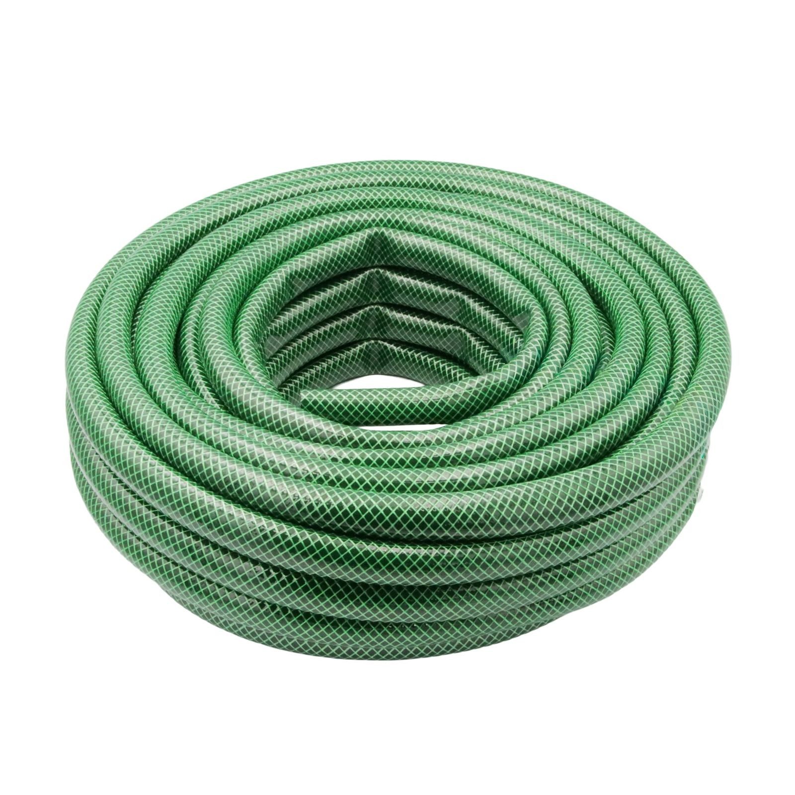 Bradas Gartenschlauch Gartenschlauch Grün 3/4 Zoll 25 m 3-lagig verstärkt knickfest