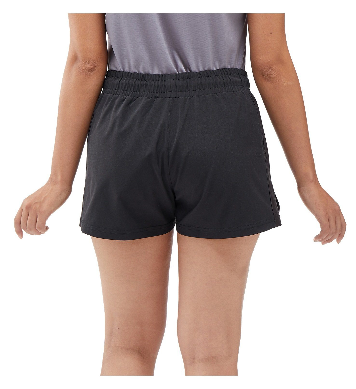 Yonex Sporthose Short Club Team mit Innenhose 2025 schwarz Damen