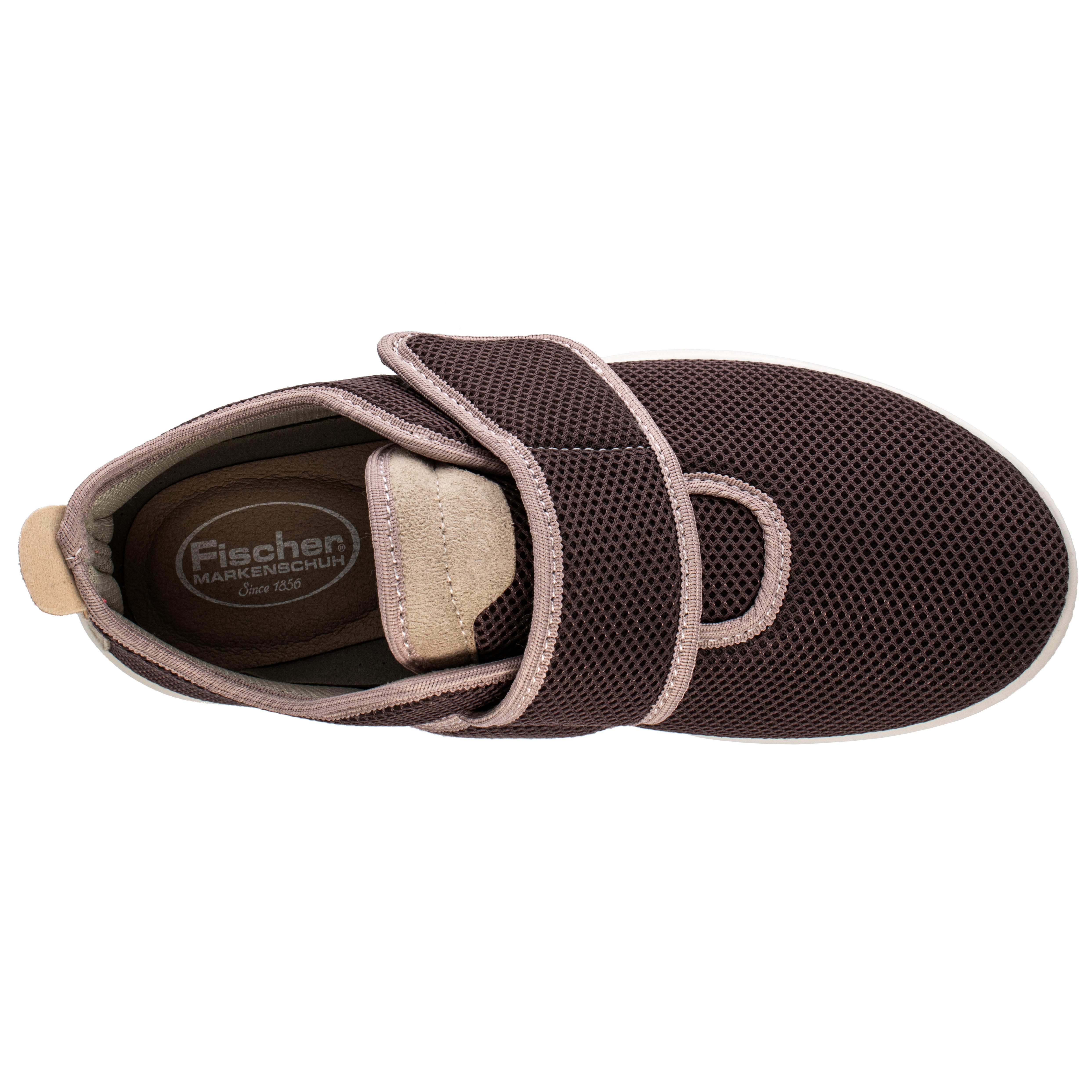 Fischer-Markenschuh Ortho Aktiv Klettschuh aus Mesh, mit Textilfutter, Einlegesohle herausnehmbar – Bild 3 von 5