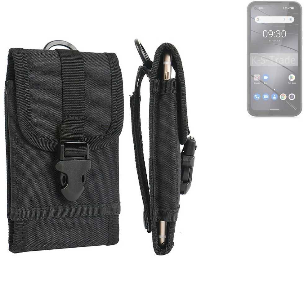 K-S-Trade Handyhülle für Gigaset GX6 Pro, Holster Handy Hülle Holster Handytasche Gürtel Tasche Schutz