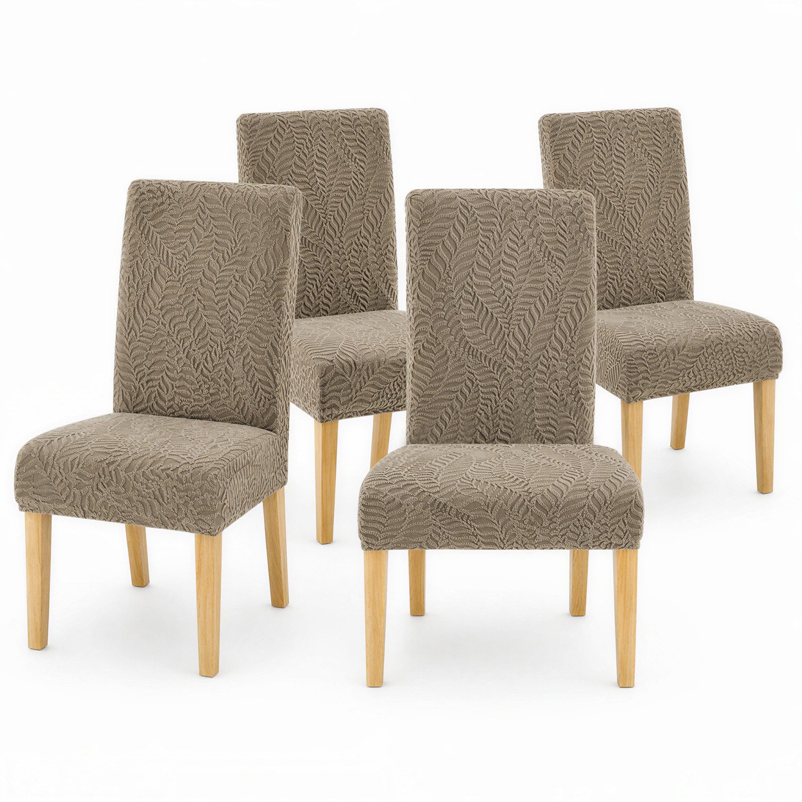 BlingBin Stuhlhusse Stretch Stuhlhussen für Esszimmer,waschbar Dekoration Stuhlschutz, Komfort Stuhlbezug für Küche Esszimmer Hotel Bankett
