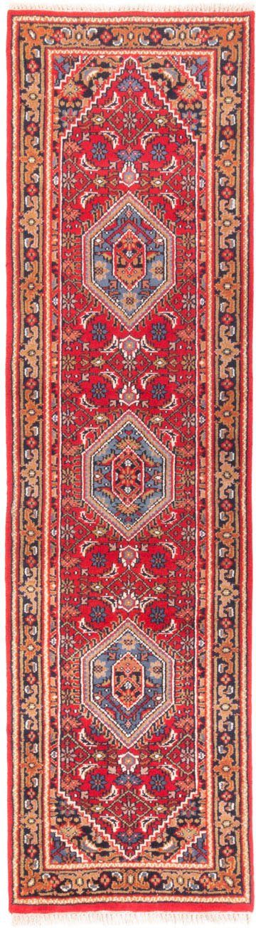 Orientteppich Orientteppich - Bidjar - Indus - Bombay - läufer, morgenland,  rechteckig, Höhe: 18 mm, handgeknüpft