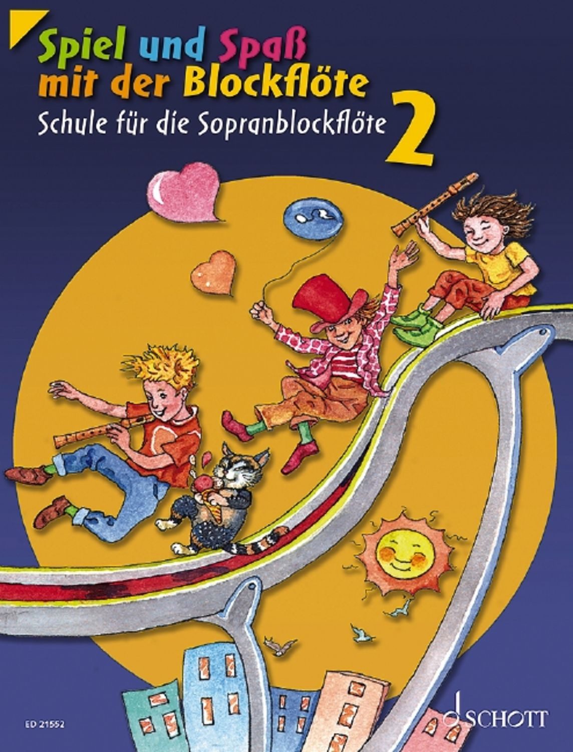 Spiel und Spaß mit der Blockflöte / Gerhard Engel, Gudrun Heyens, Konrad Hünteler, Hans-Martin Linde