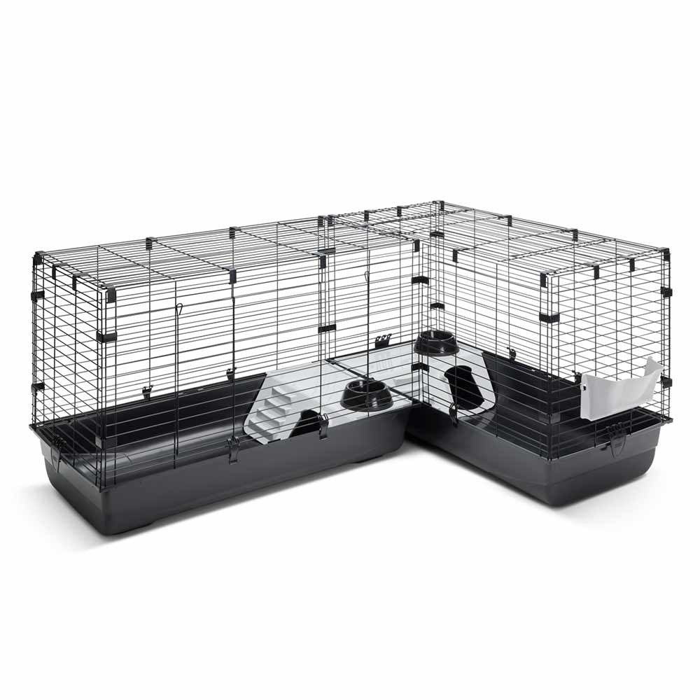 Kleintierkäfig Nagerheim "Cubix Corner"