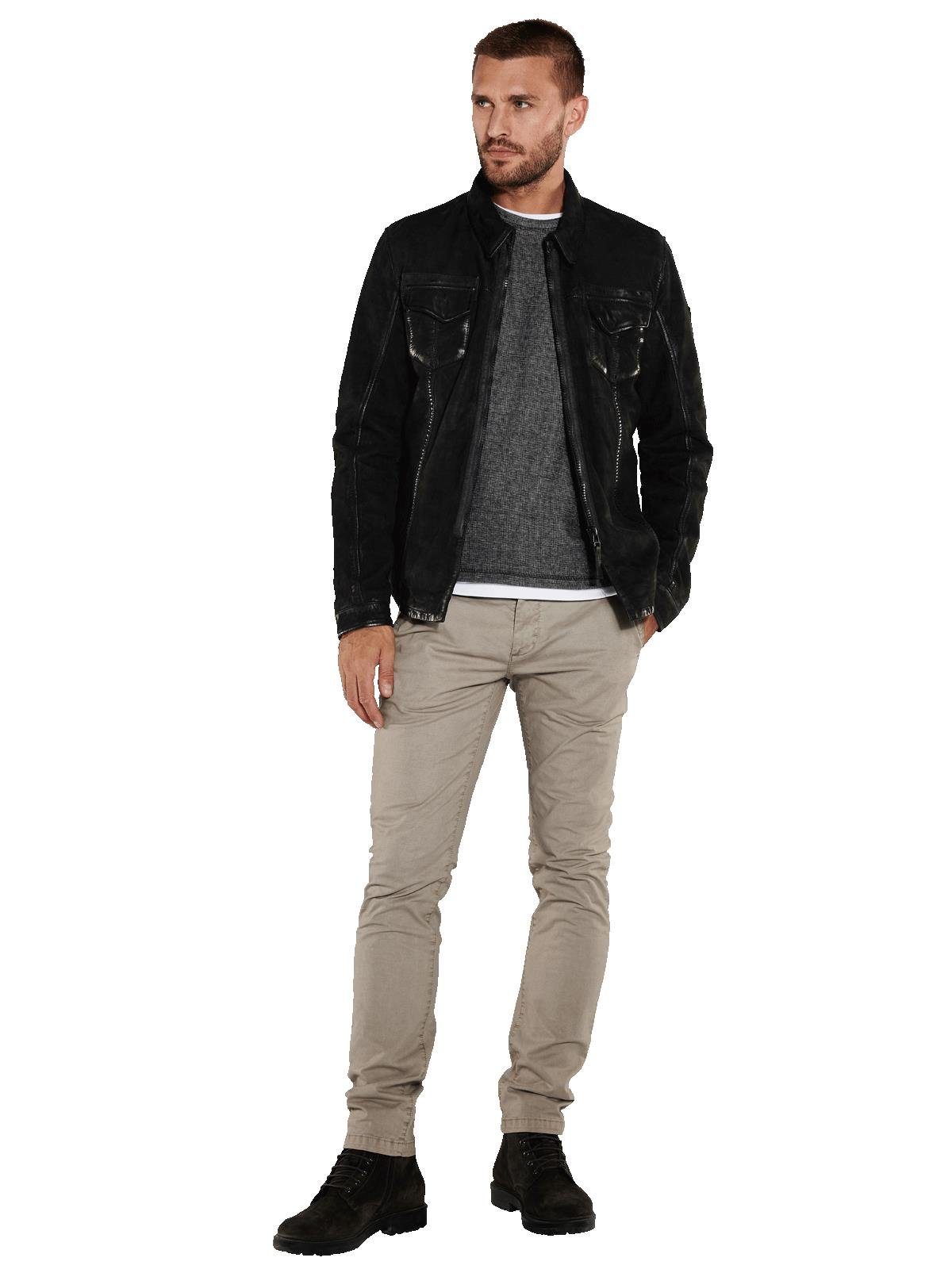 Lederjacke adani emilio Lederjacke slim fit