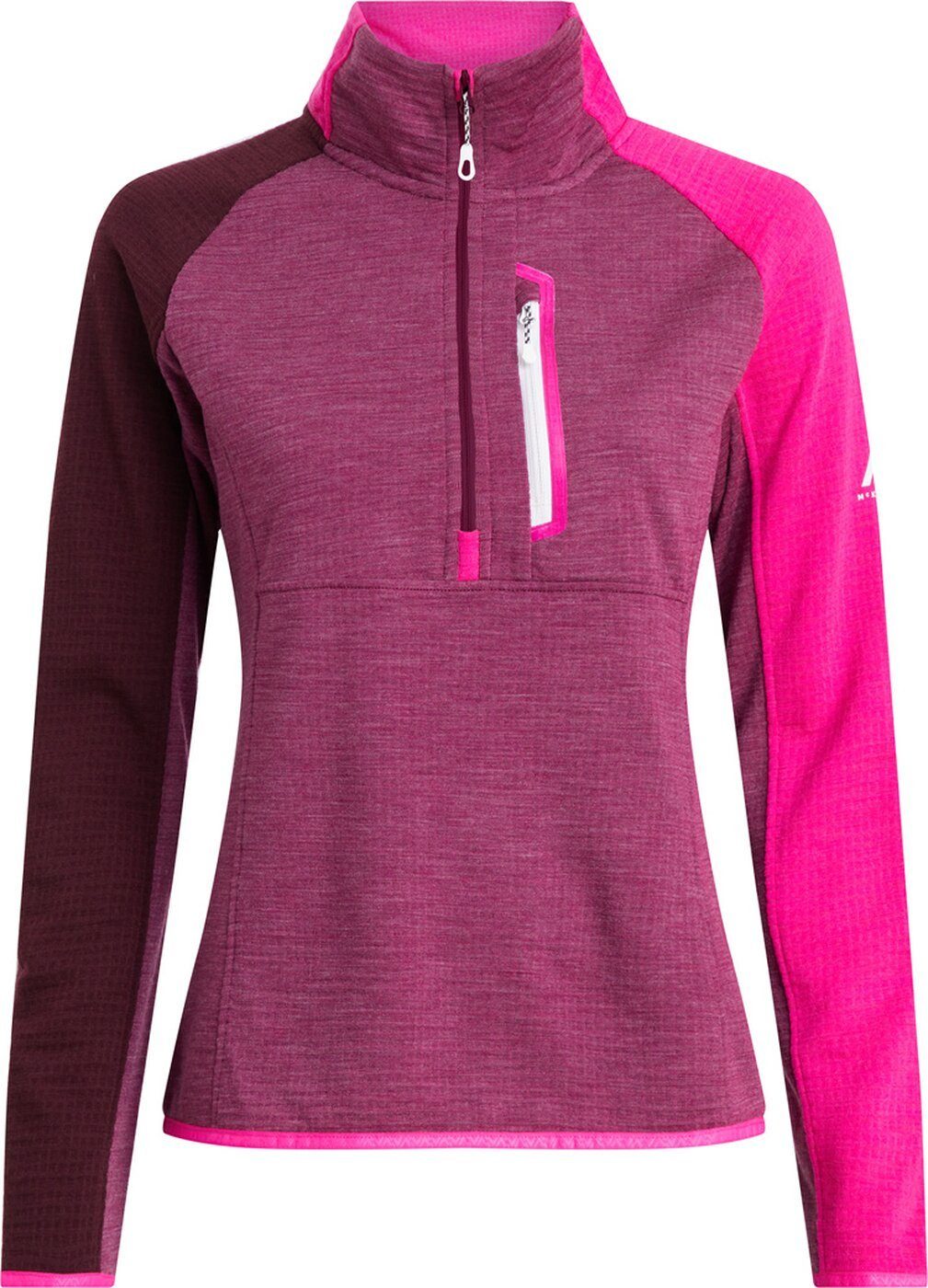 Funktionsjacke Da.-Jacke Sekani II HZ W MELANGE/VIOLET/RED W