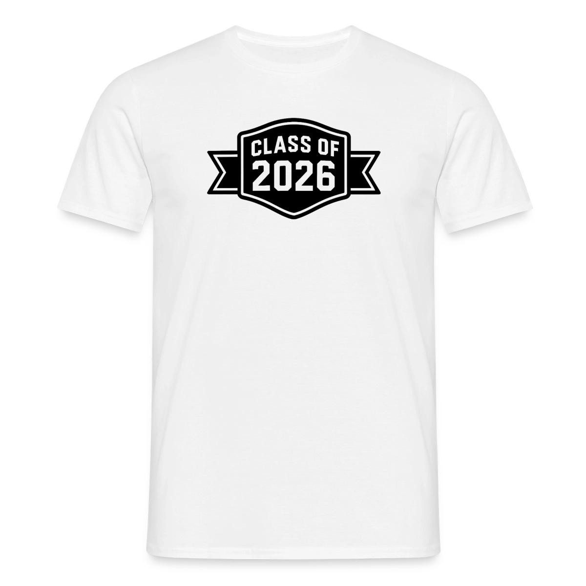 Spreadshirt T-Shirt Class Of 2026 Abschluss Jahrgang Männer T-Shirt (1-tlg)