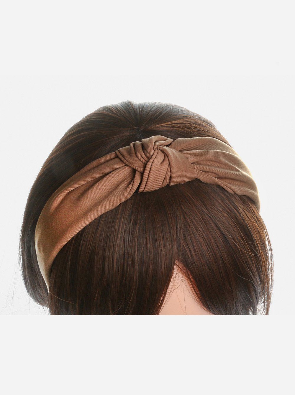 Damen Haarreif Haarreif axy Knoten, Braun Vintage Haareifen Haarband mit
