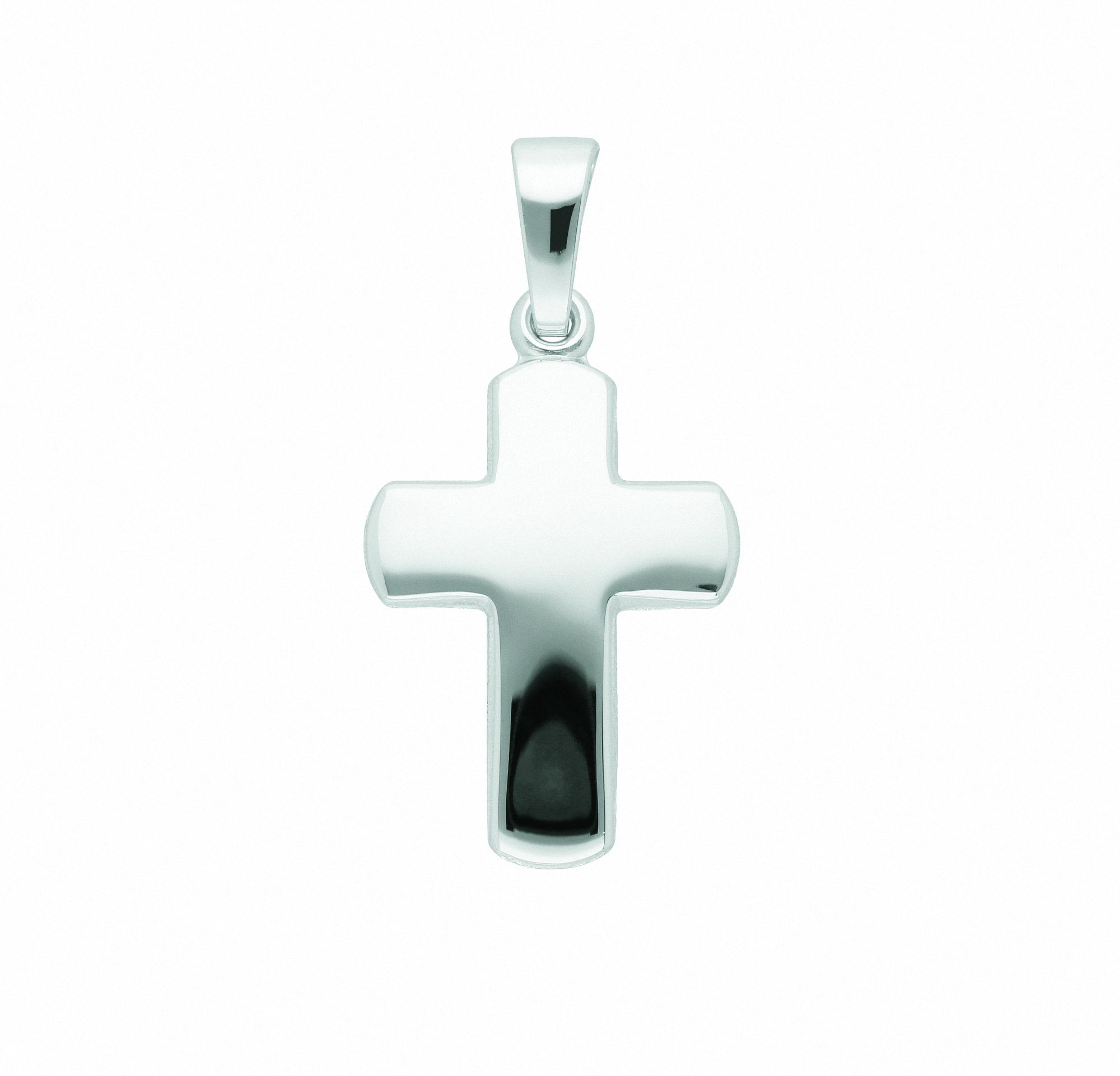 Kette Kreuz Adelia´s Set Weißgold Halskette mit Anhänger, Anhänger Schmuckset mit - 333
