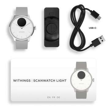 Withings ScanWatch Light Smartwatch (1,6 cm/0,63 Zoll)