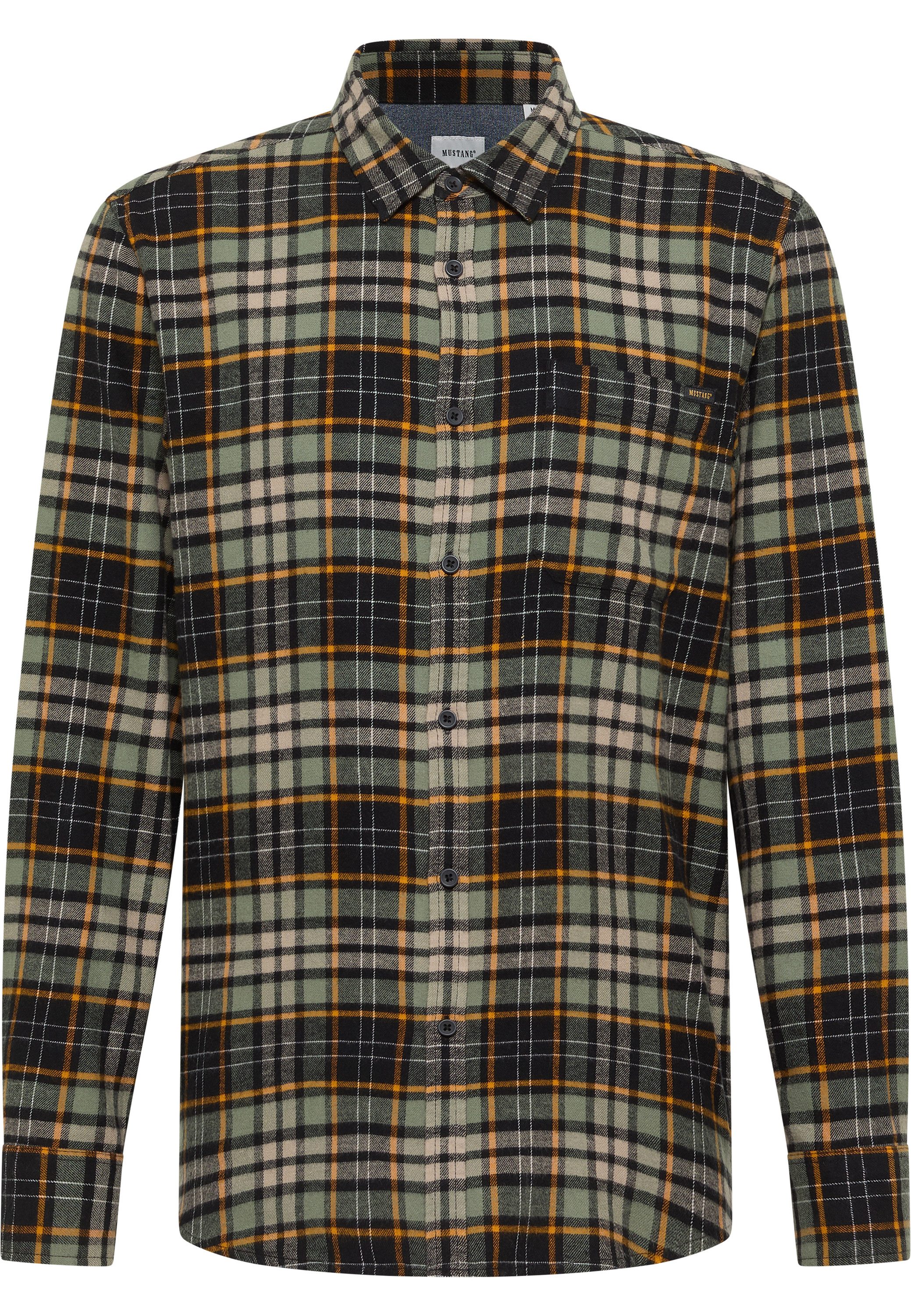 MUSTANG Langarmhemd Herren Style Eastbridge günstig online kaufen