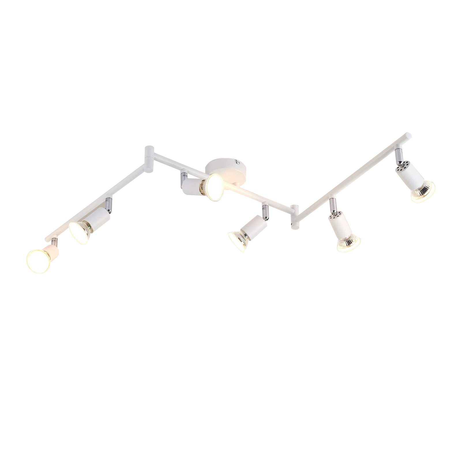 ZMH Deckenstrahler Schwenbar 330° Weiß Modern günstig online kaufen