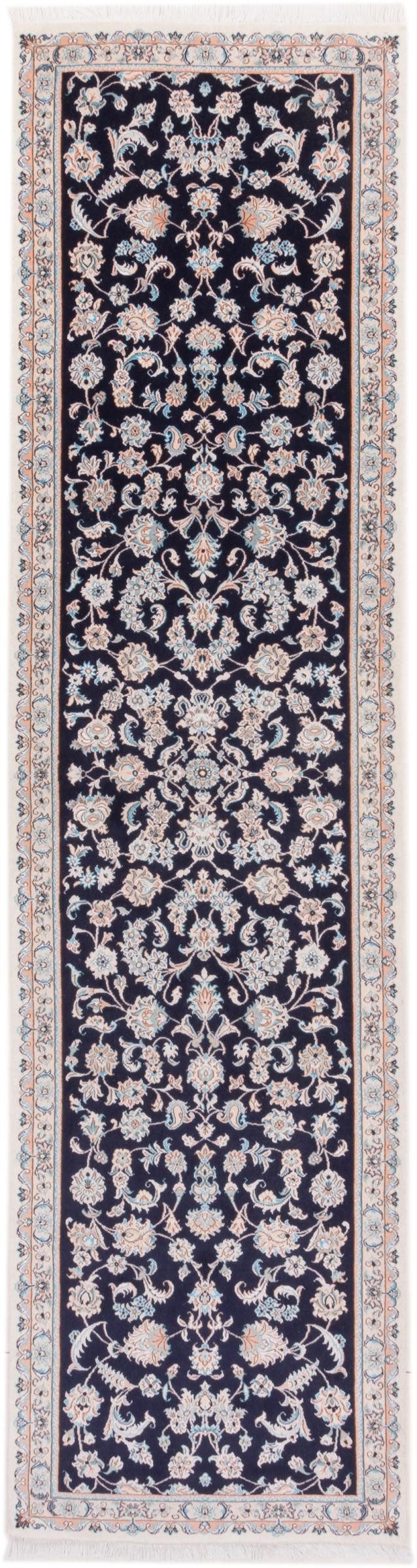 Nain Trading Orientteppich Nain 9La 103x392 Handgeknüpfter Orientteppich / Perserteppich Läufer, rechteckig, Höhe: 10 mm