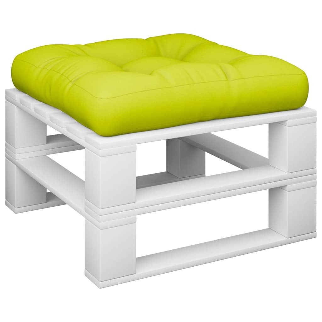 vidaXL Sitzauflage Palettenkissen Knallgrün 58x58x10 cm günstig online kaufen