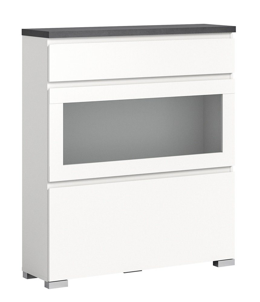 uno Schuhschrank   ¦ weiß ¦ Maße (cm): B: 95 H: 109 T: 27.0 Garderoben & Kl günstig online kaufen