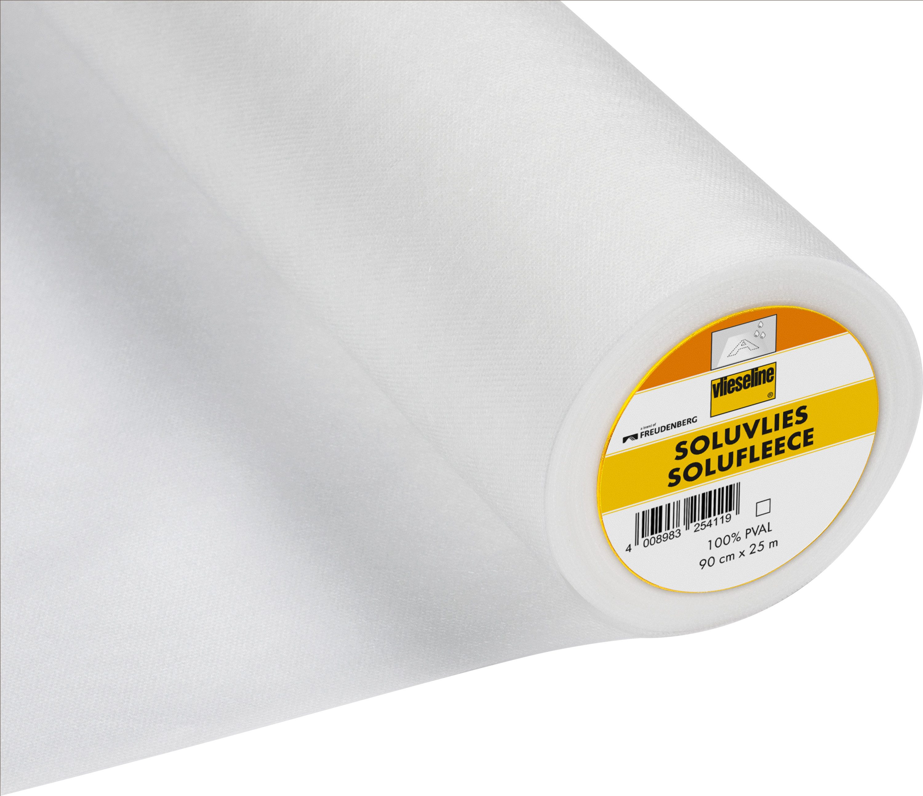 Vlieseline Stoff Stickvlies Soluvlies, 90 cm breit (Meterware)