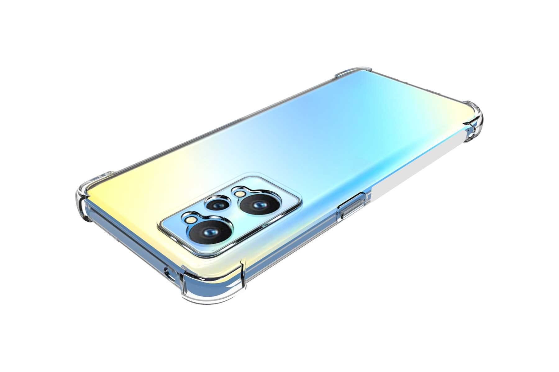 mtb more energy Smartphone-Hülle Clear Armor Case für Realme GT Neo2, Transparente TPU Schutzhülle Case Backcover mit Anti-Shock Verstärkung