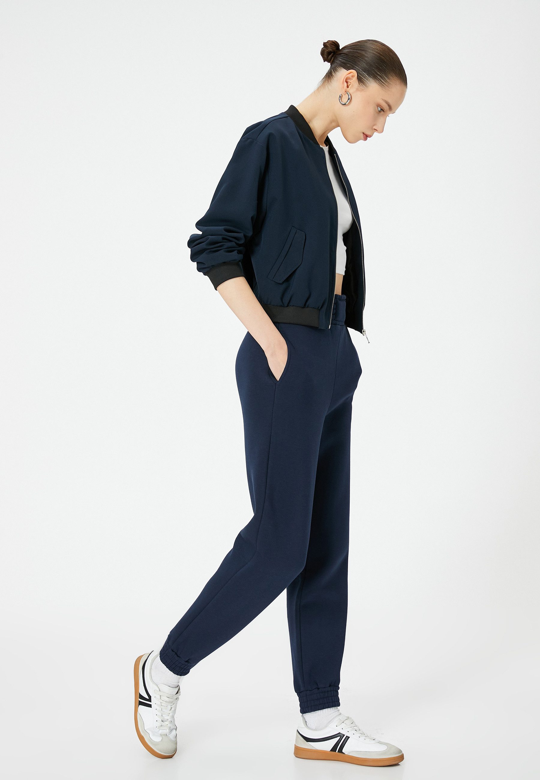 Koton Sweathose Jogger Mit Gummidetail günstig online kaufen