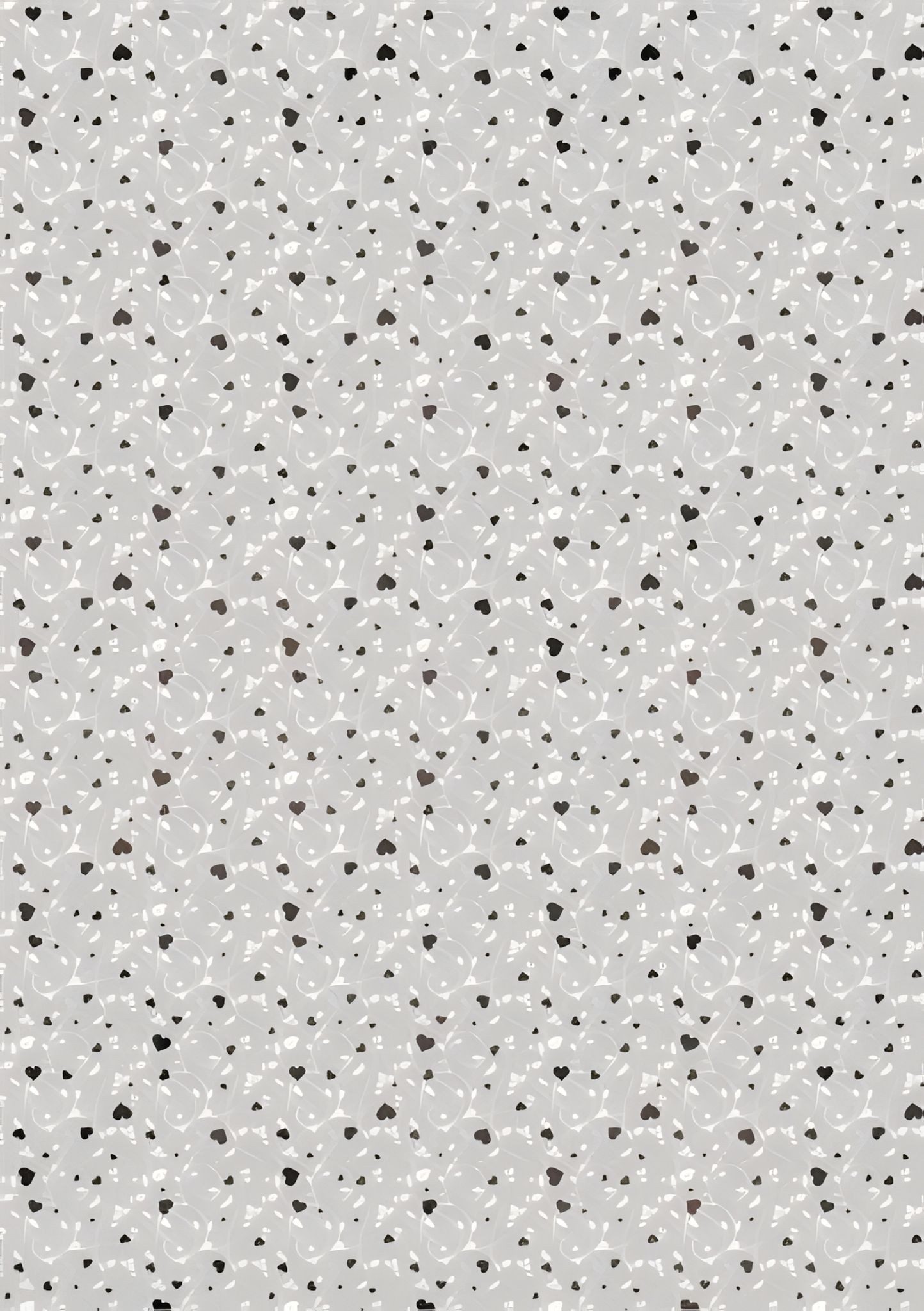 Heyda Transparentpapier HEYDA 204878864 Transparentpapier Herzen klein A4 (21 x31 cm inkl.