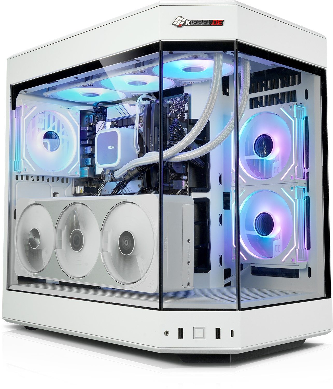 Kiebel Poseidon 14 Gaming-PC (Intel Core i9 Intel Core i9-14900KF, RTX 5080, 32 GB RAM, 2000 GB SSD, Wasserkühlung, WLAN)