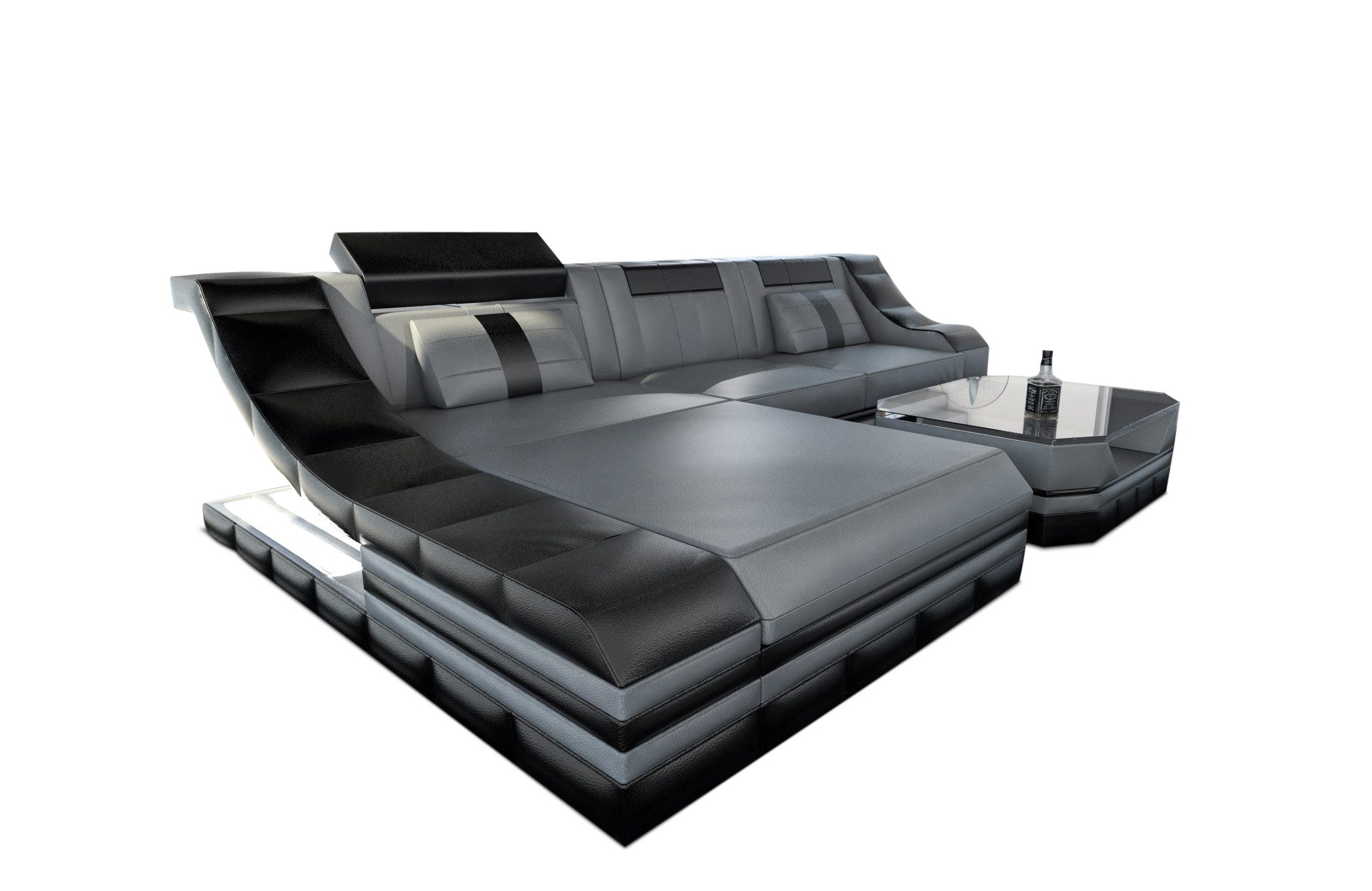 Sofa Dreams Ecksofa Ledercouch Sofa Leder günstig online kaufen