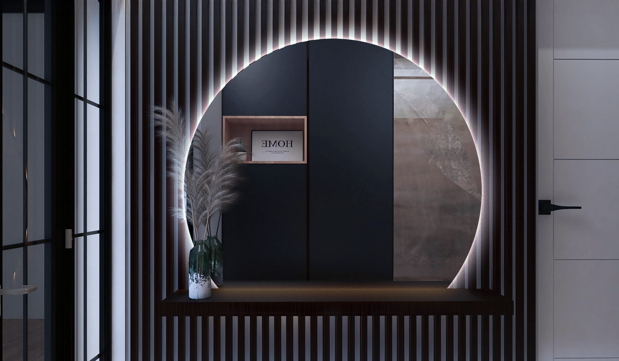 Tulup LED-Lichtspiegel LED-Wandspiegel für Wohnzimmer und günstig online kaufen