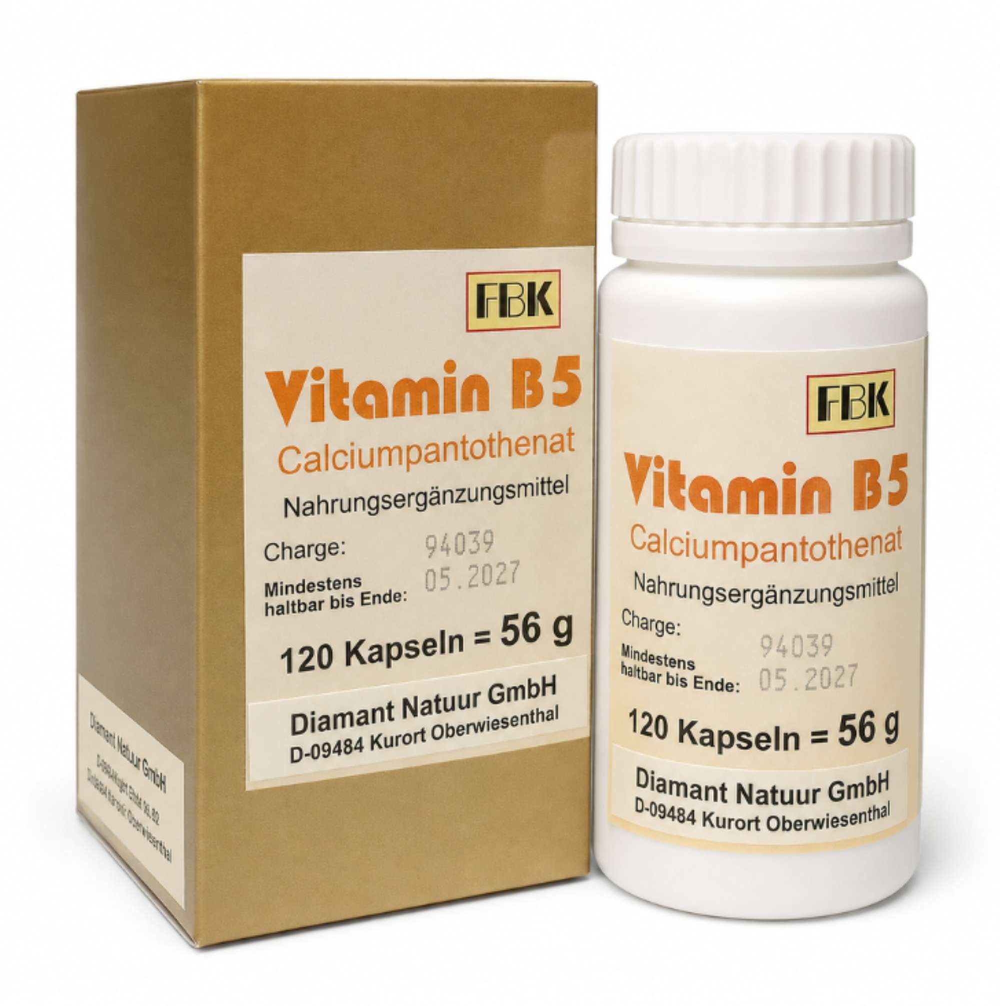FBK-Pharma VITAMIN B5 KAPSELN Kapseln