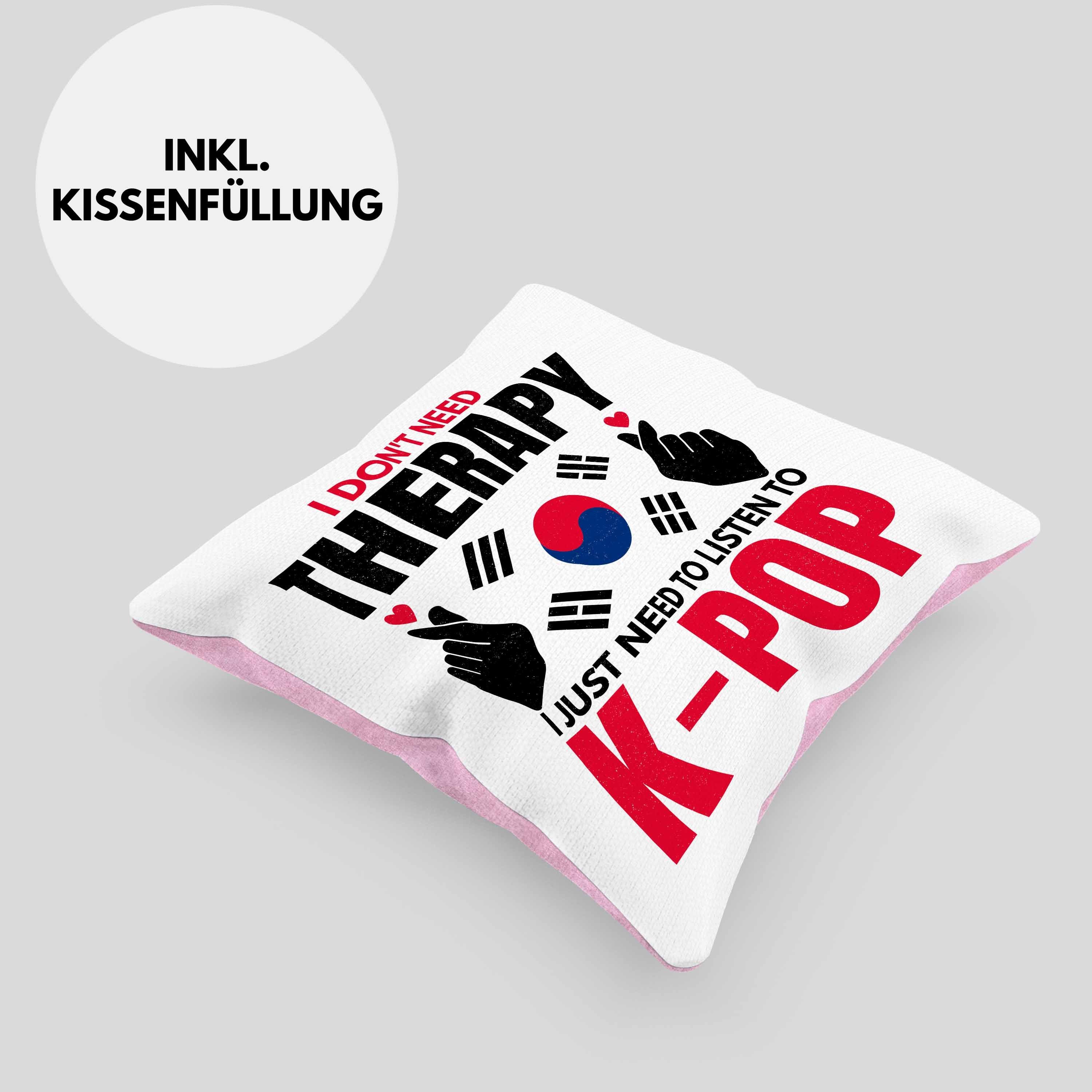 Trendation Dekokissen Trendation - K-Pop Kissen Geschenk Kpop Koreal Style Südkorea Geschenk – Bild 3 von 5