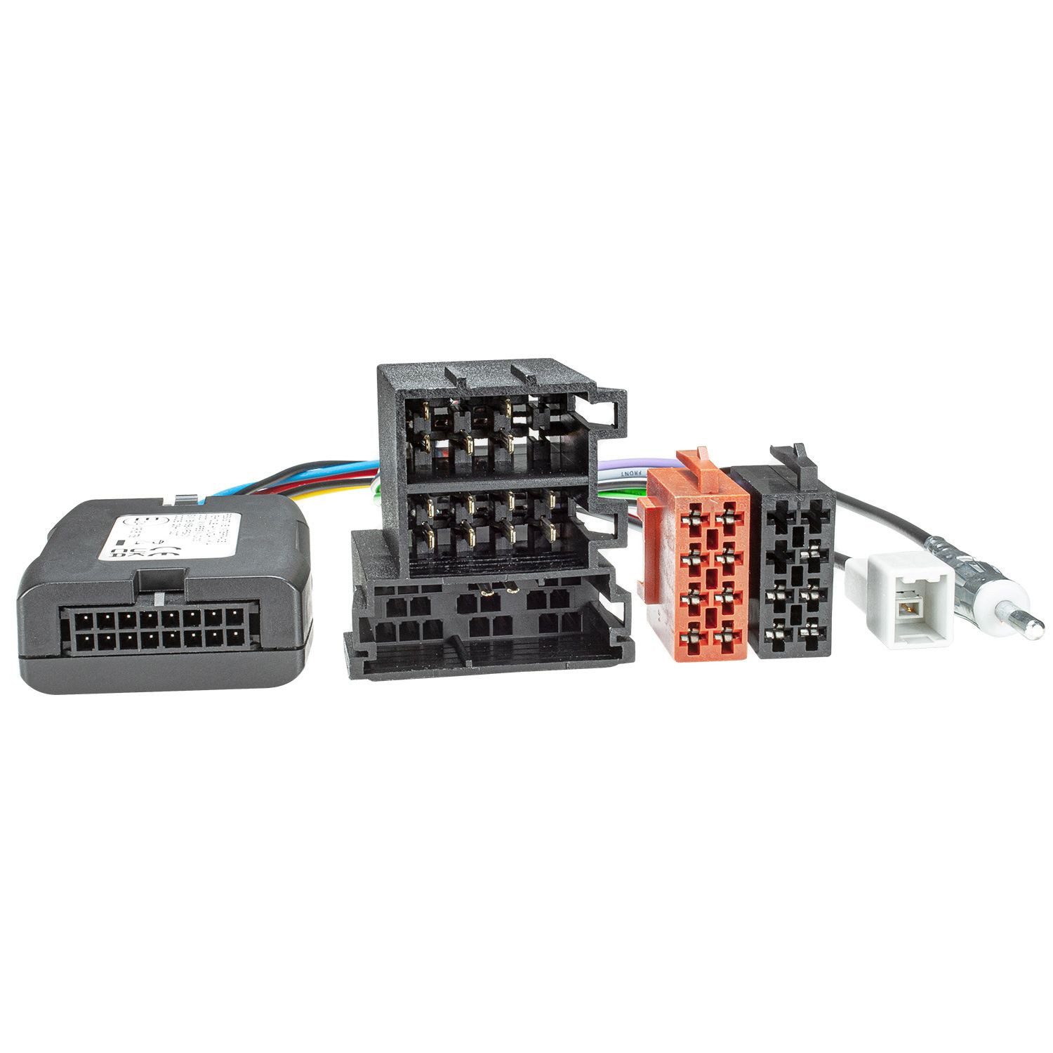 tomzz Audio Lenkradinterface passt zu Hyundai i20 Santa Fe inkl. Antennenadapter KFZ-Adapter